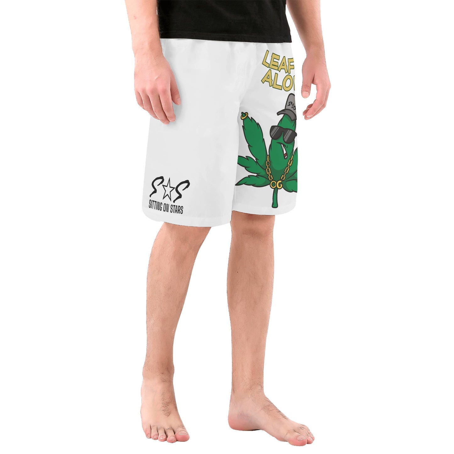 Leaf Me Alone 4/20 Edition Mens Shorts