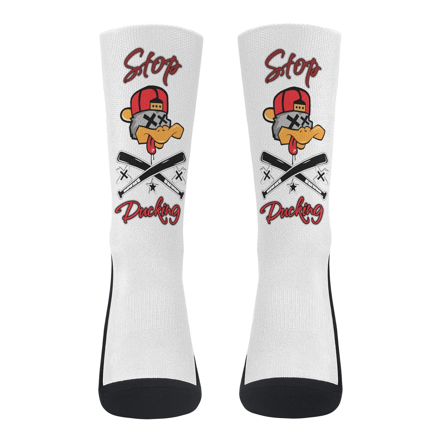 Stop Ducking 2.0 Crew Socks