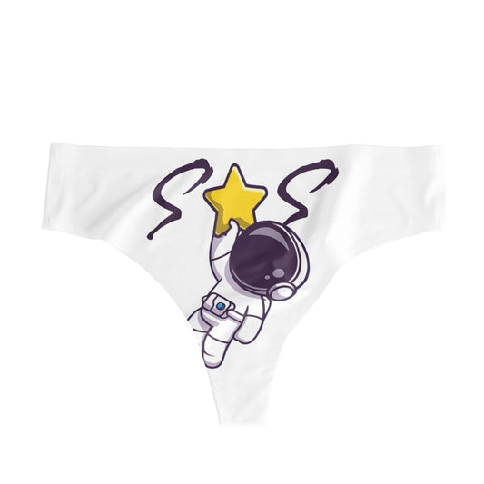 Space Man 23 Womens Thongs