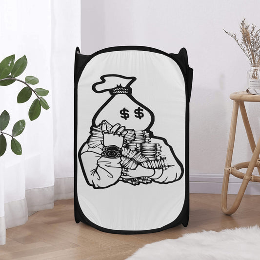 Money Man Laundry Hamper