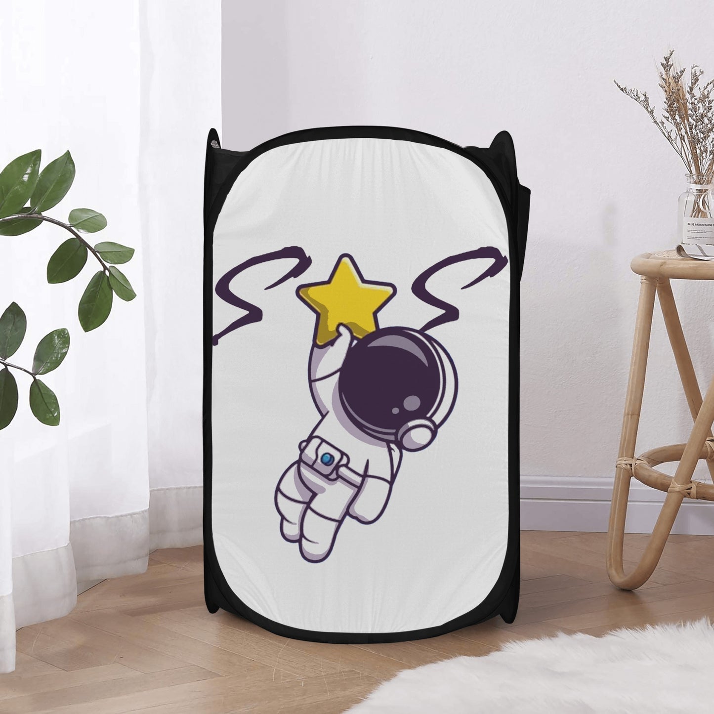 Space Man 23 Laundry Hamper