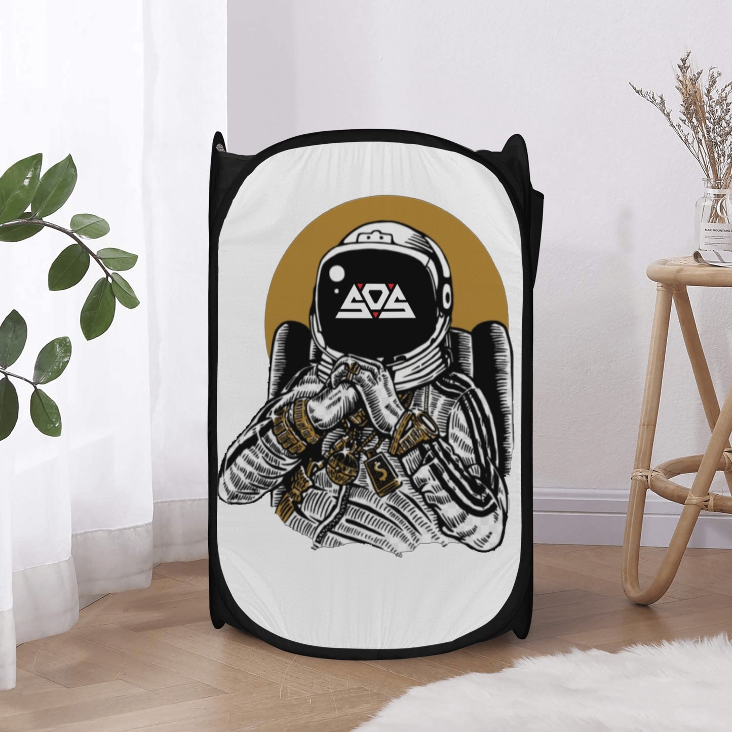 Astronaut Money Laundry Hamper