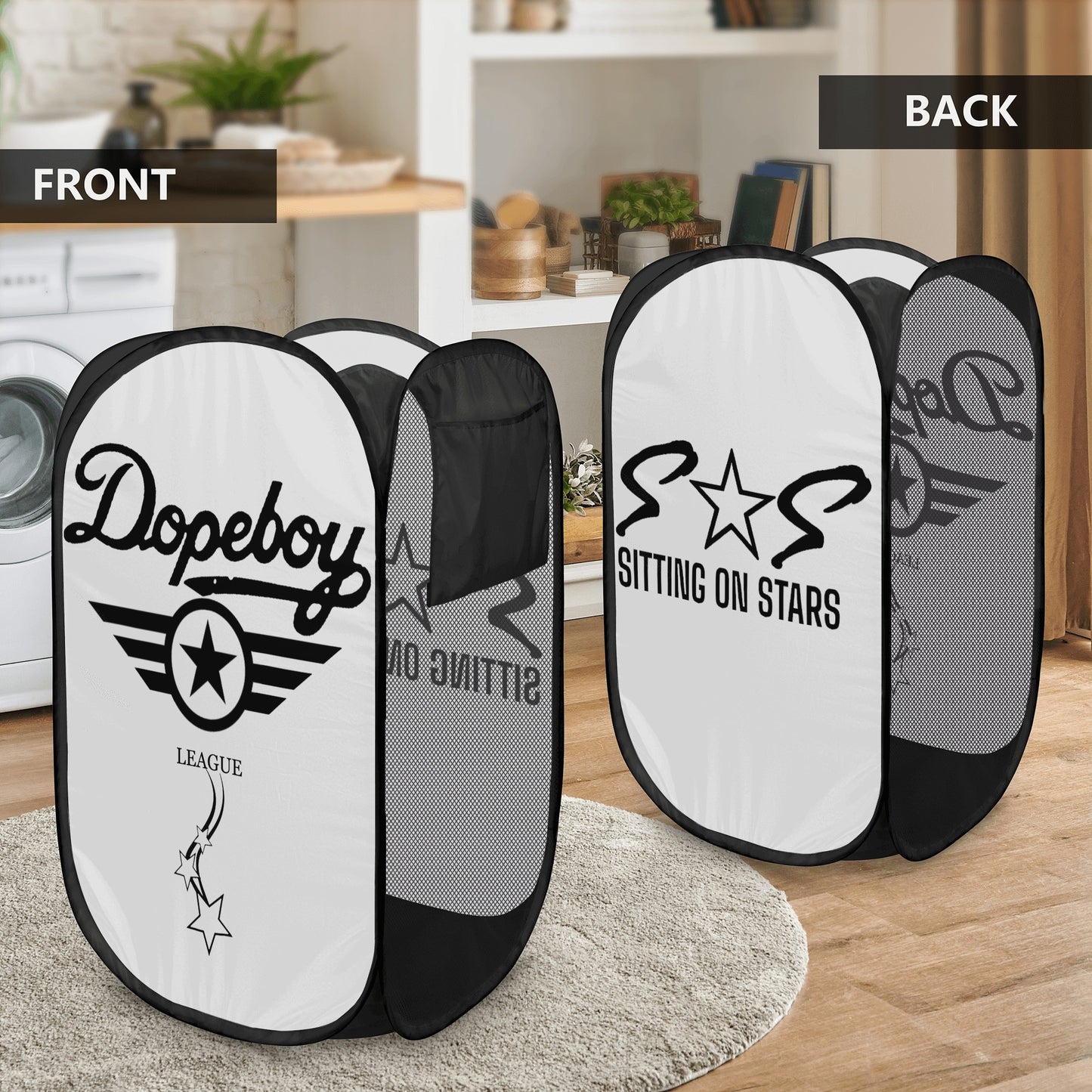 Dope Boy League Laundry Hamper