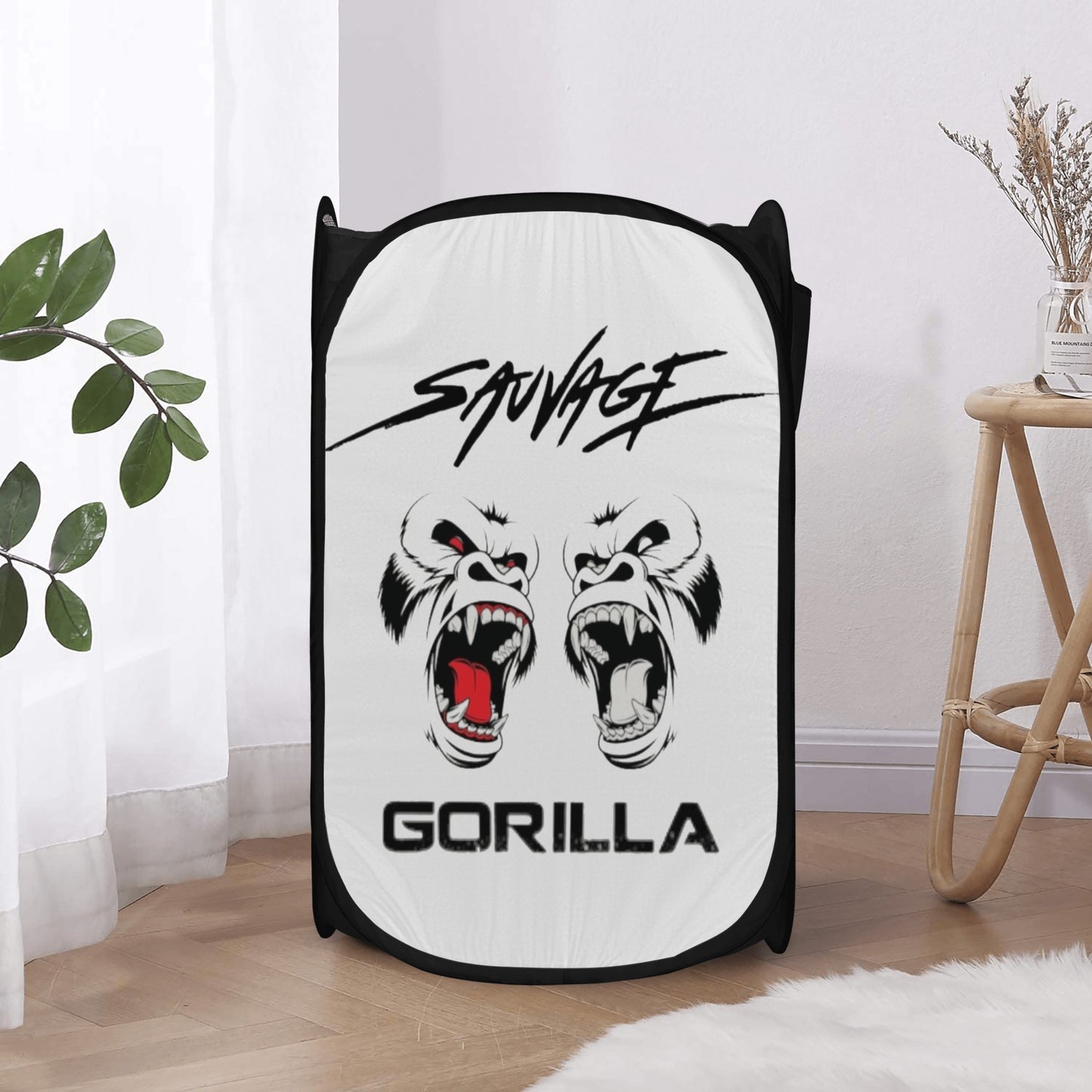 Sauvage Gorilla Laundry Hamper