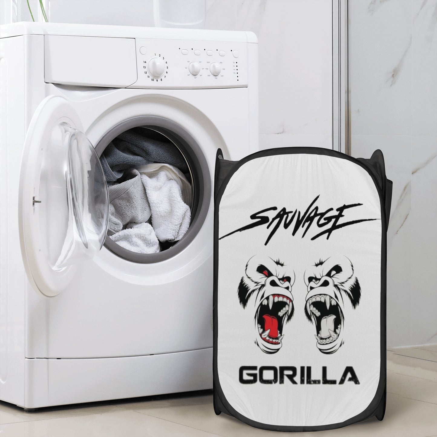 Sauvage Gorilla Laundry Hamper