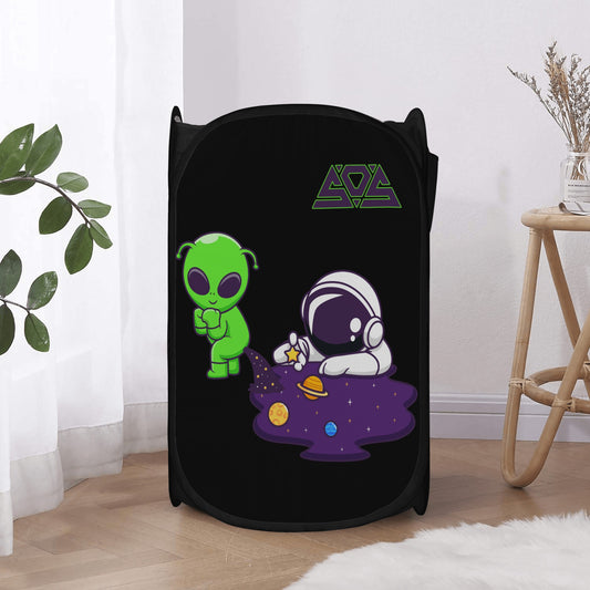 Space Aliens Laundry Hamper