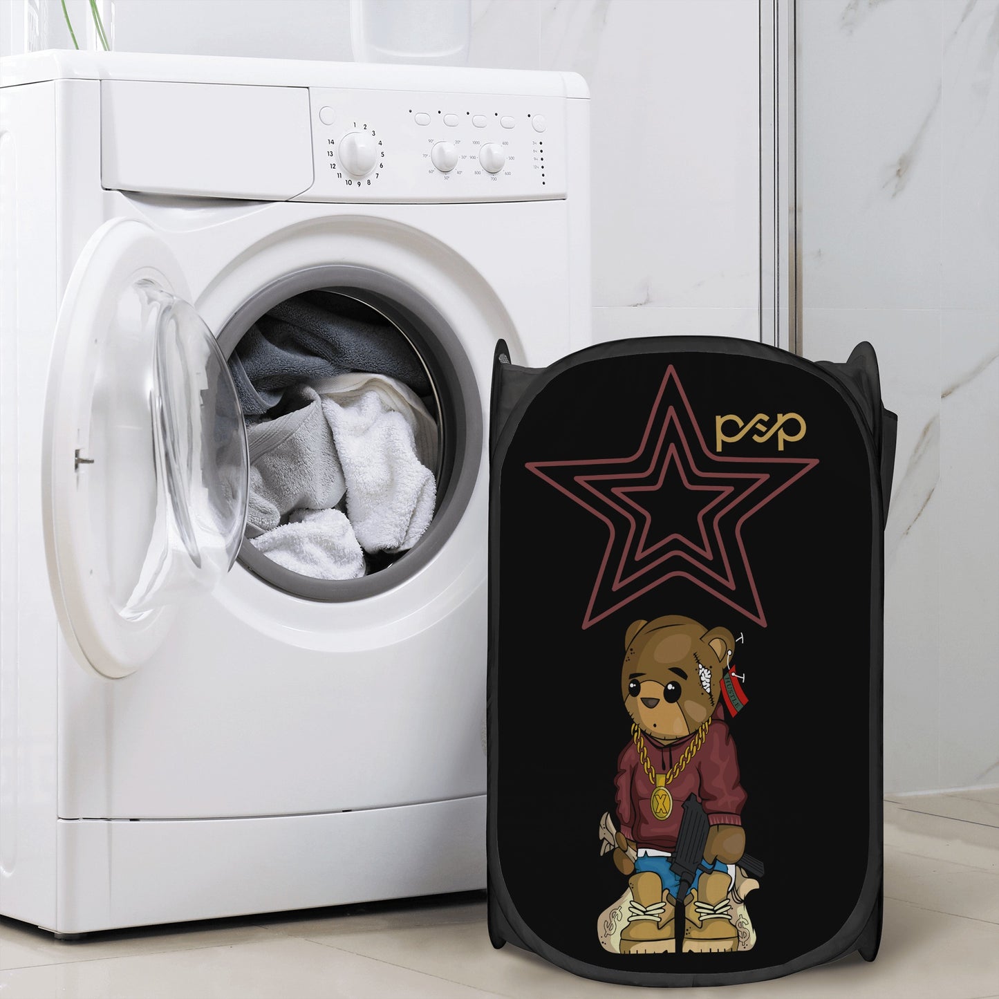 S.O.S & P.S.P Collaboration Laundry Hamper