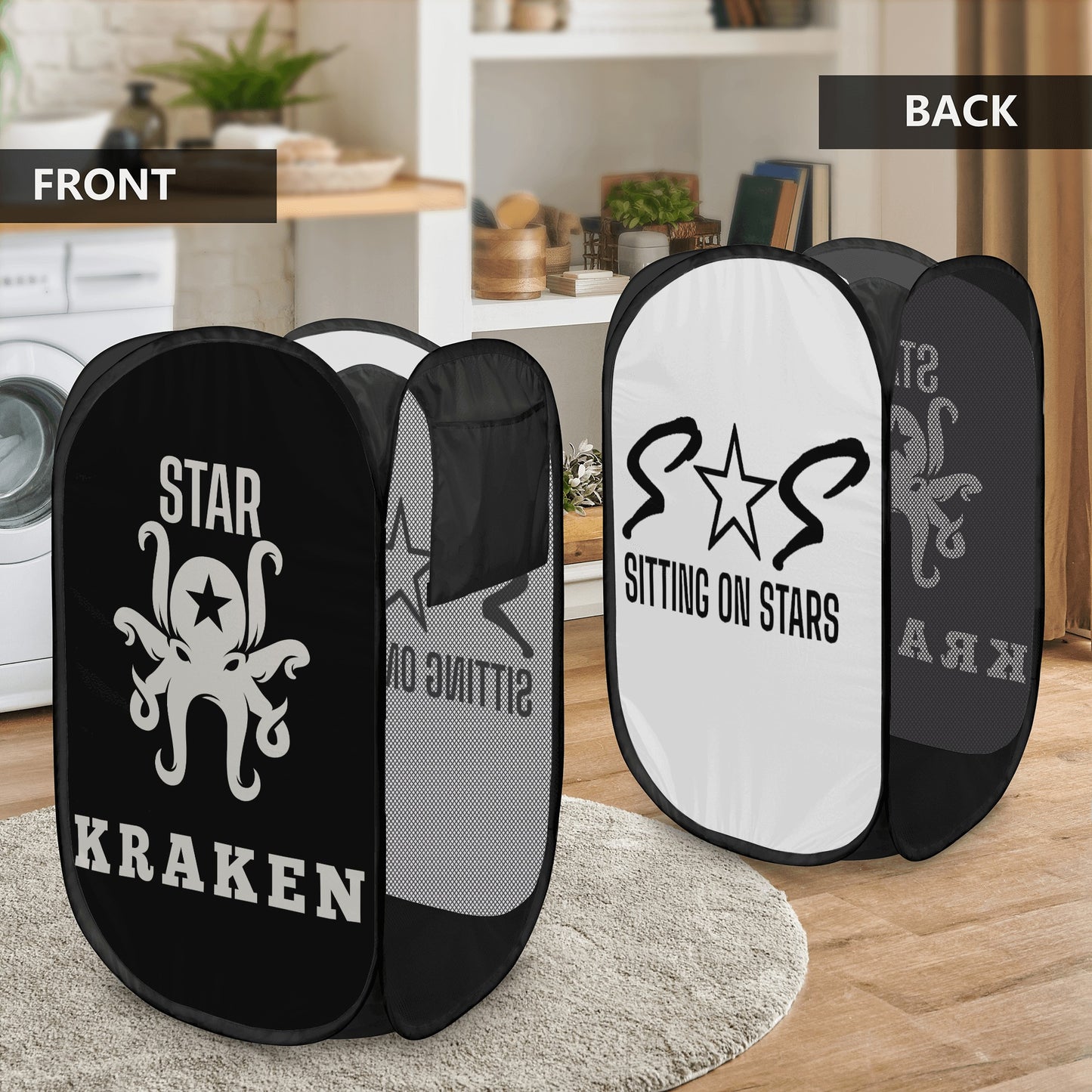 Star Kraken Laundry Hamper