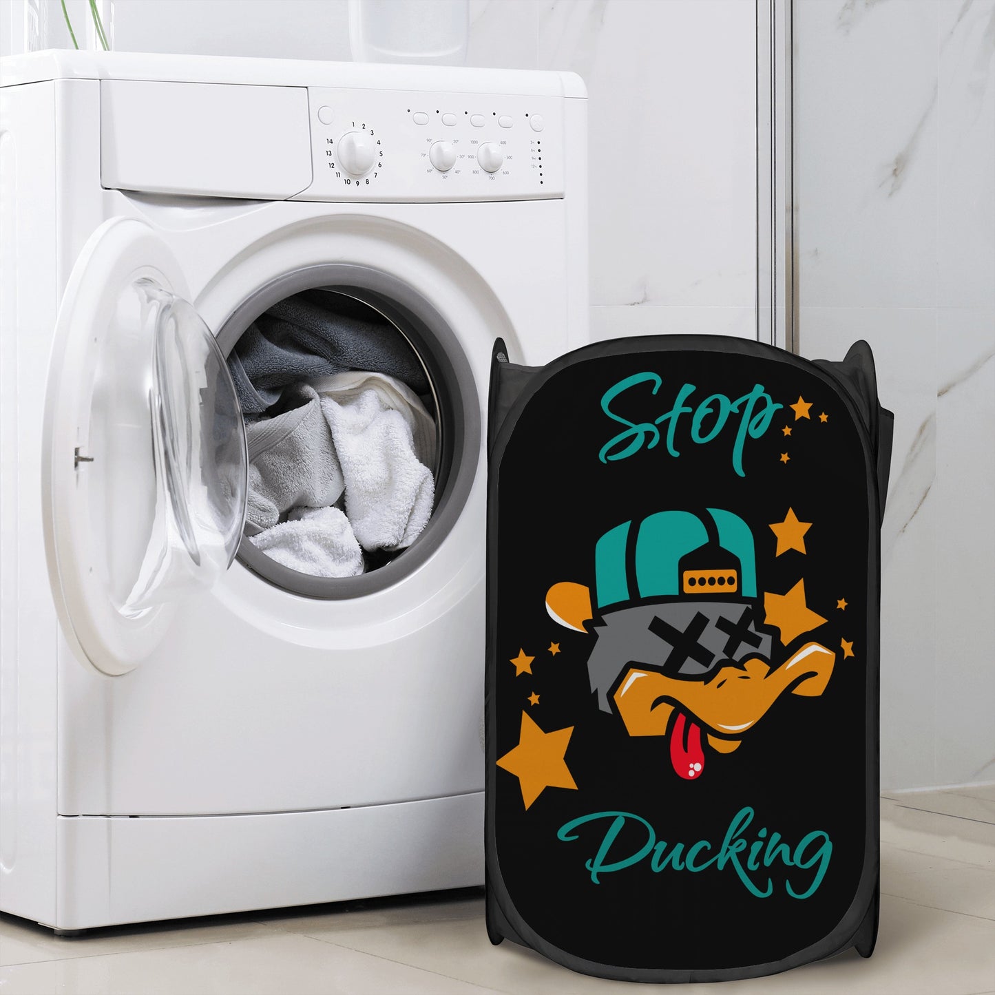 Stop Ducking 3.0 Laundry Hamper