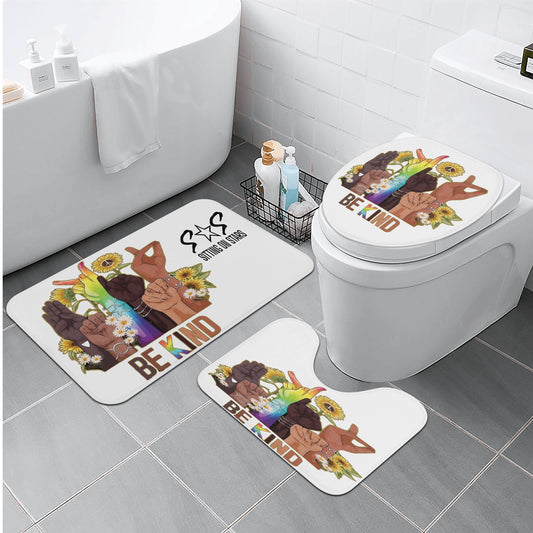 Be Kind (Pride Edition) Bath Room Toilet Set