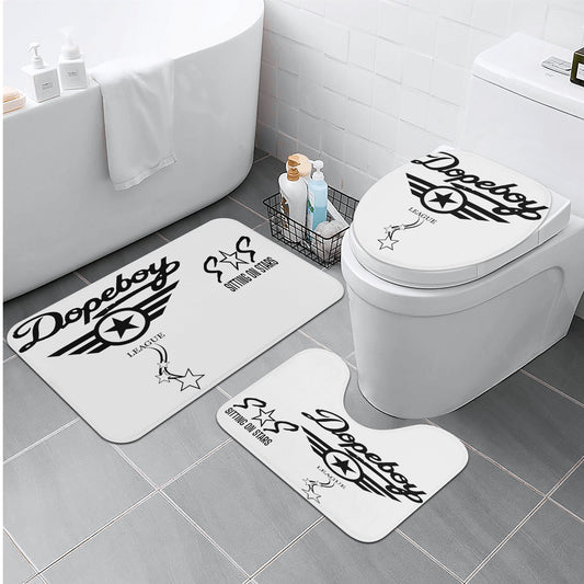 Dope Boy League Bath Room Toilet Set