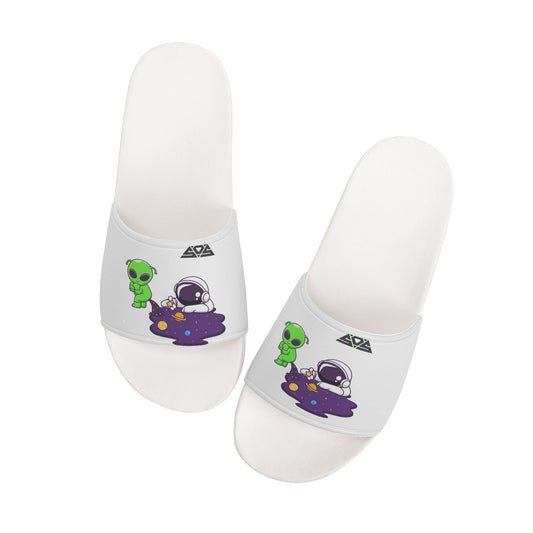 Space Alien Women's Slides