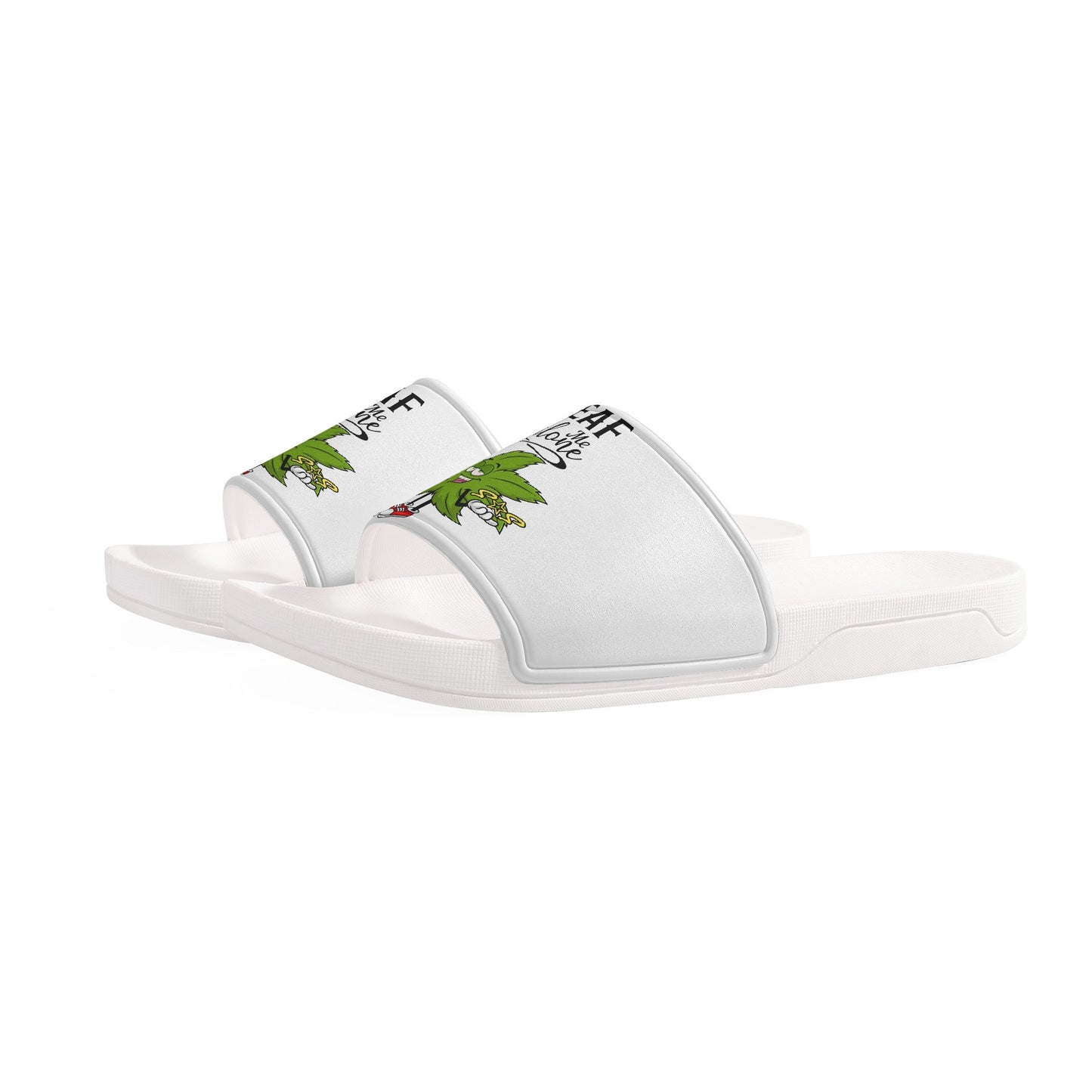 Leaf Me Alone 4/20 Edition Women's Slides