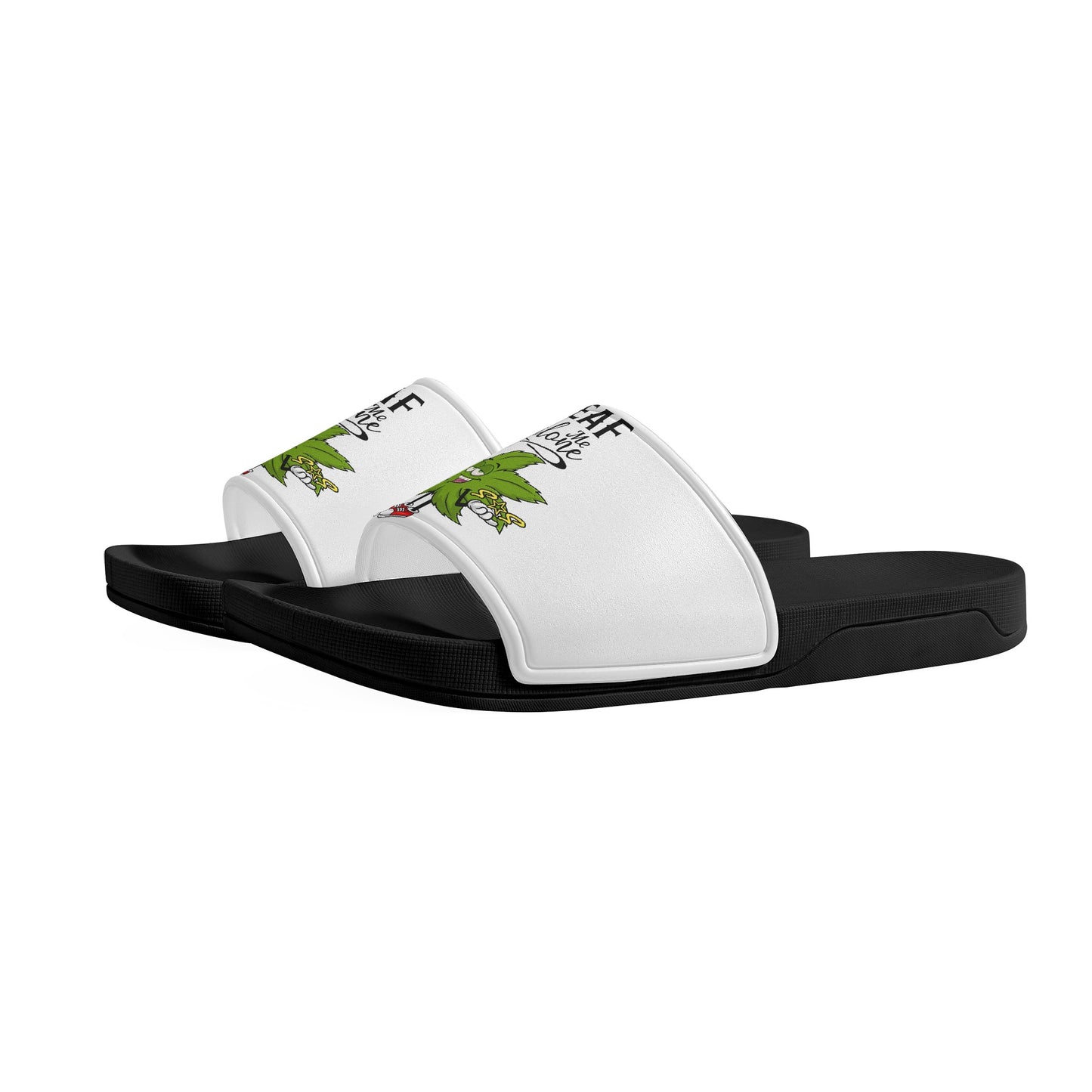 Leaf Me Alone 4/20 Edition Women's Slides