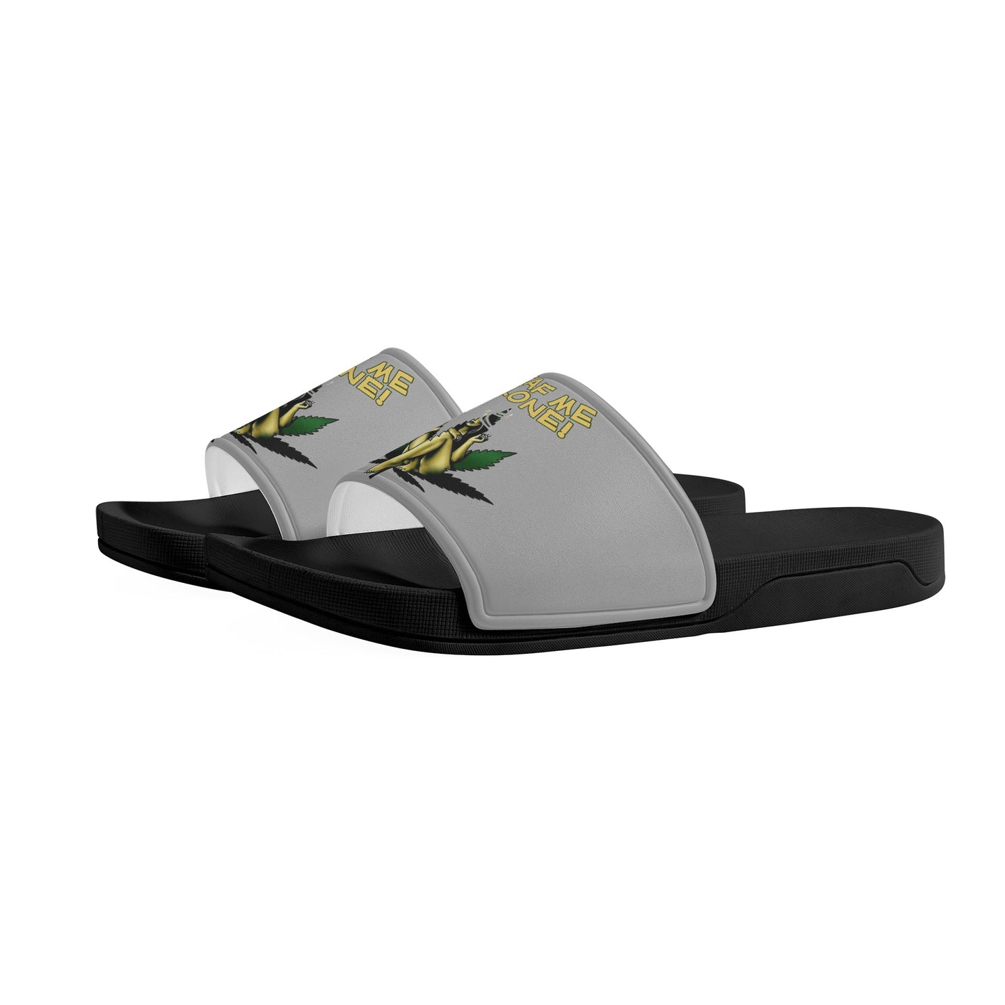 Leaf Me Alone 4/20 Edition Women's Slides