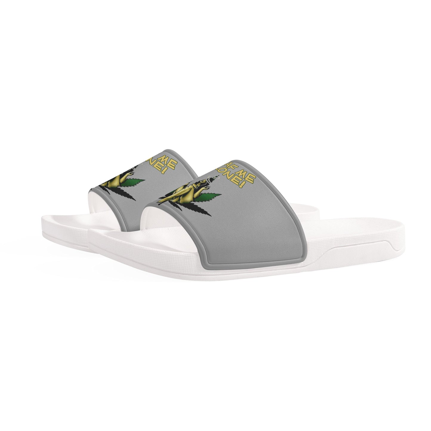 Leaf Me Alone 4/20 Edition Women's Slides