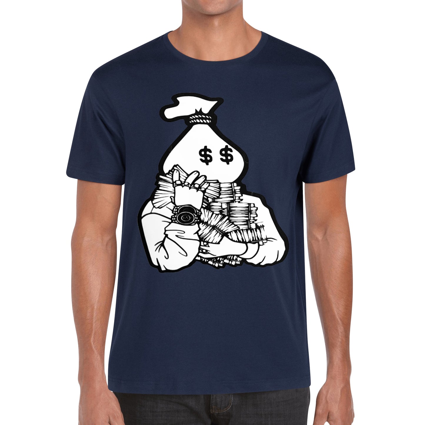 Money Man Men's Cotton T Shirt