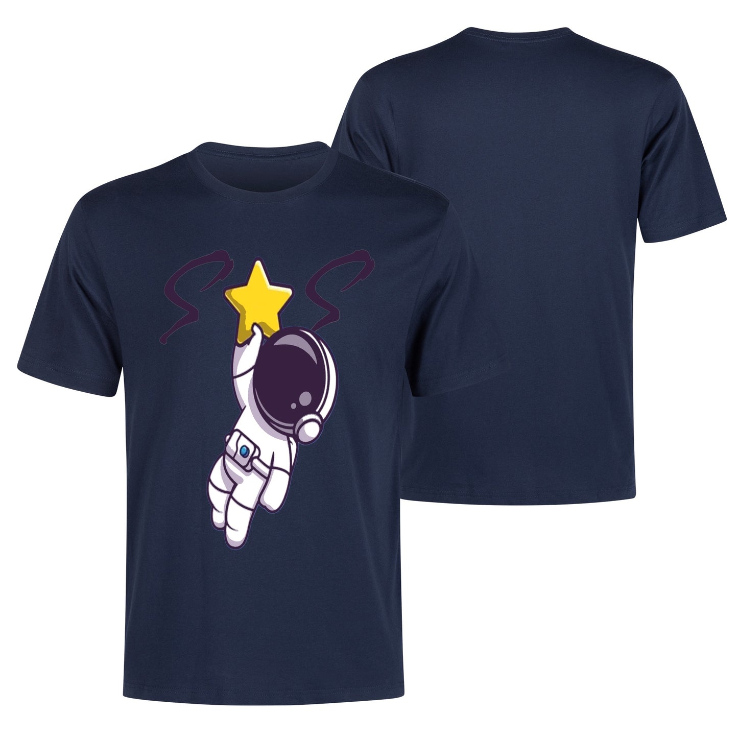 Space Man 23 Men's Cotton T Shirt