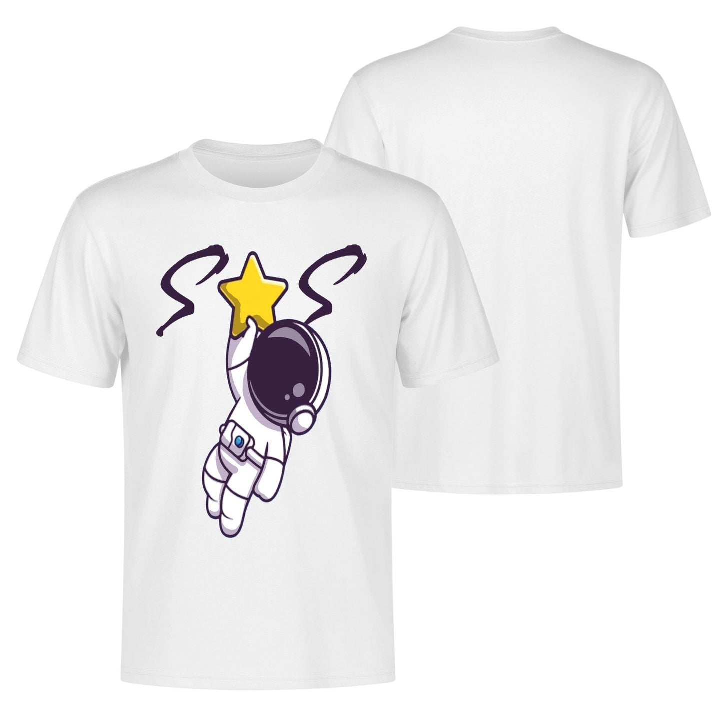 Space Man 23 Men's Cotton T Shirt