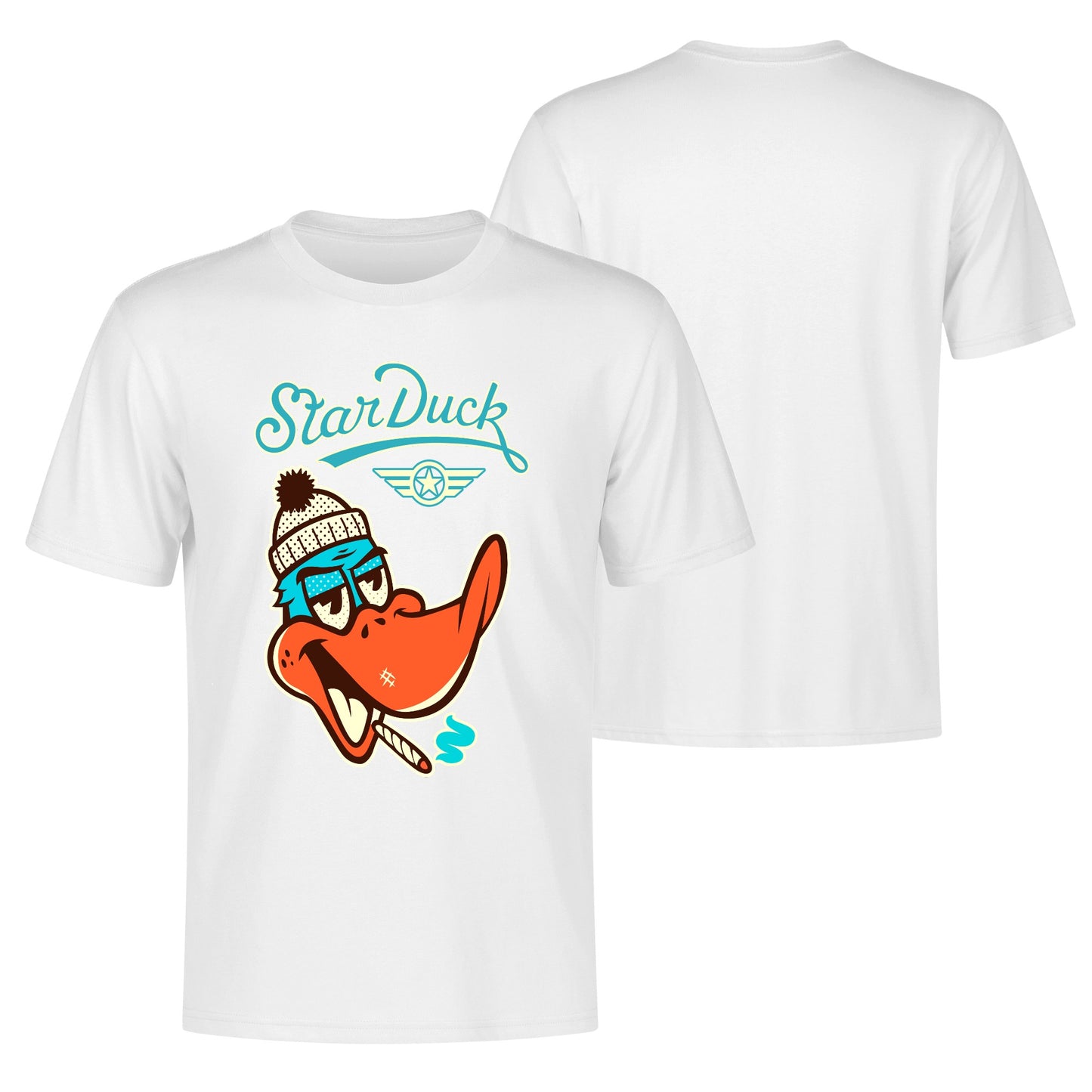 Star Duck Men's Cotton T Shirt