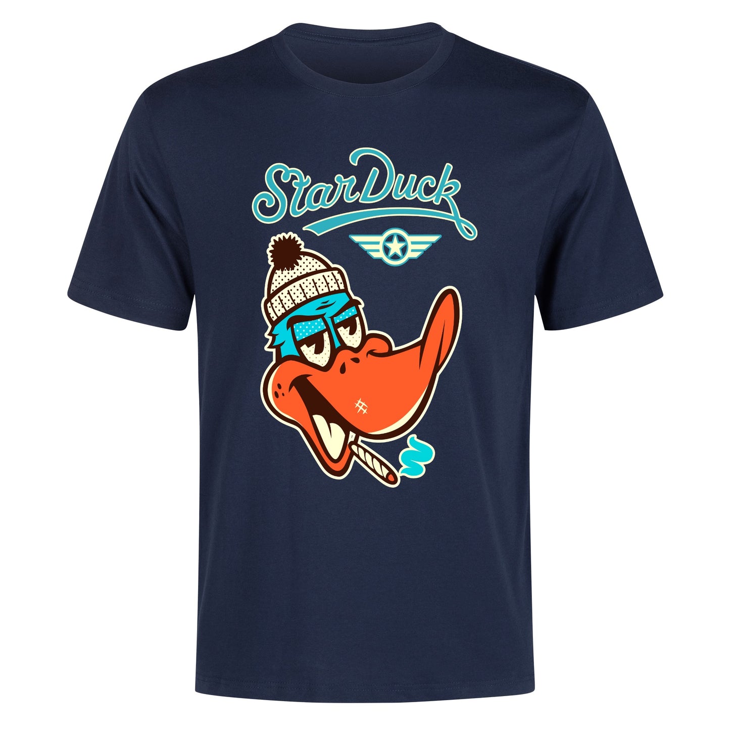 Star Duck Men's Cotton T Shirt