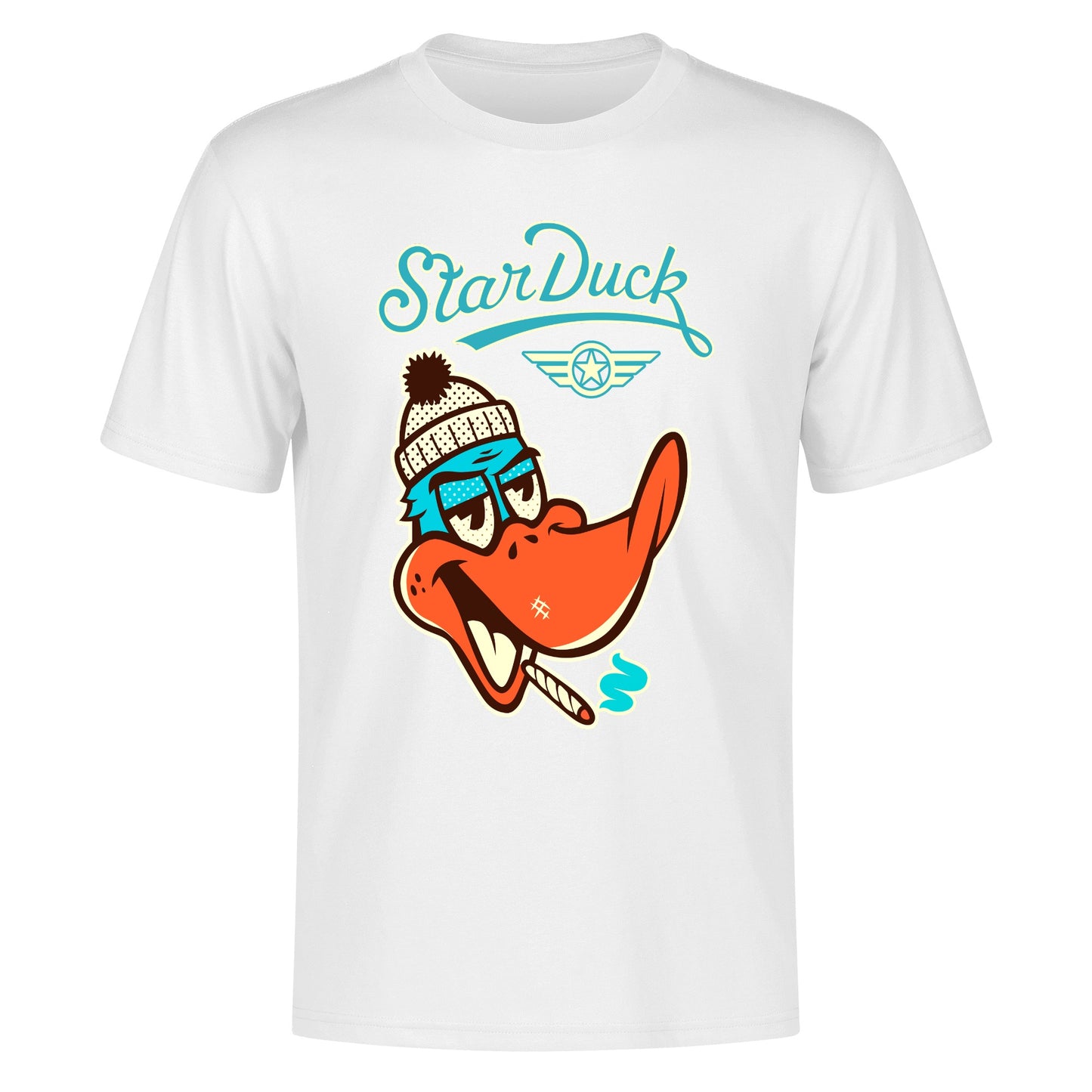 Star Duck Men's Cotton T Shirt