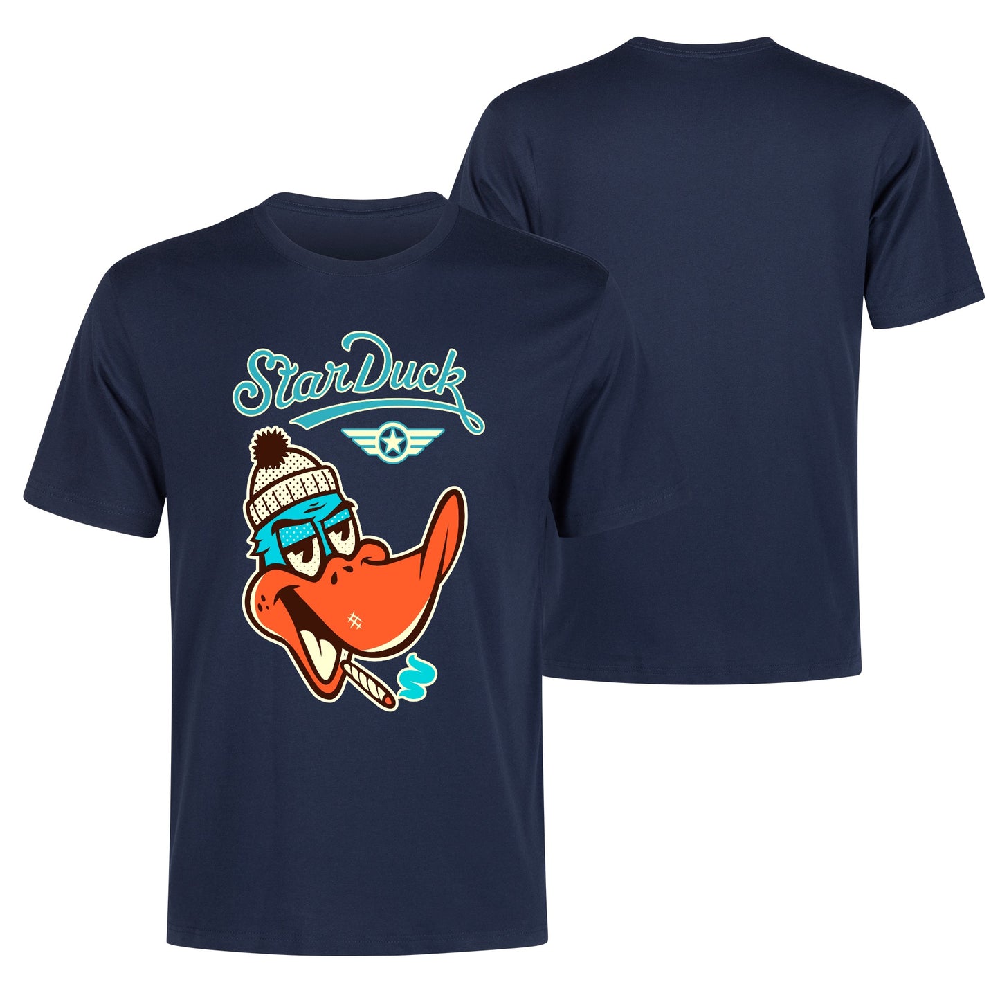 Star Duck Men's Cotton T Shirt