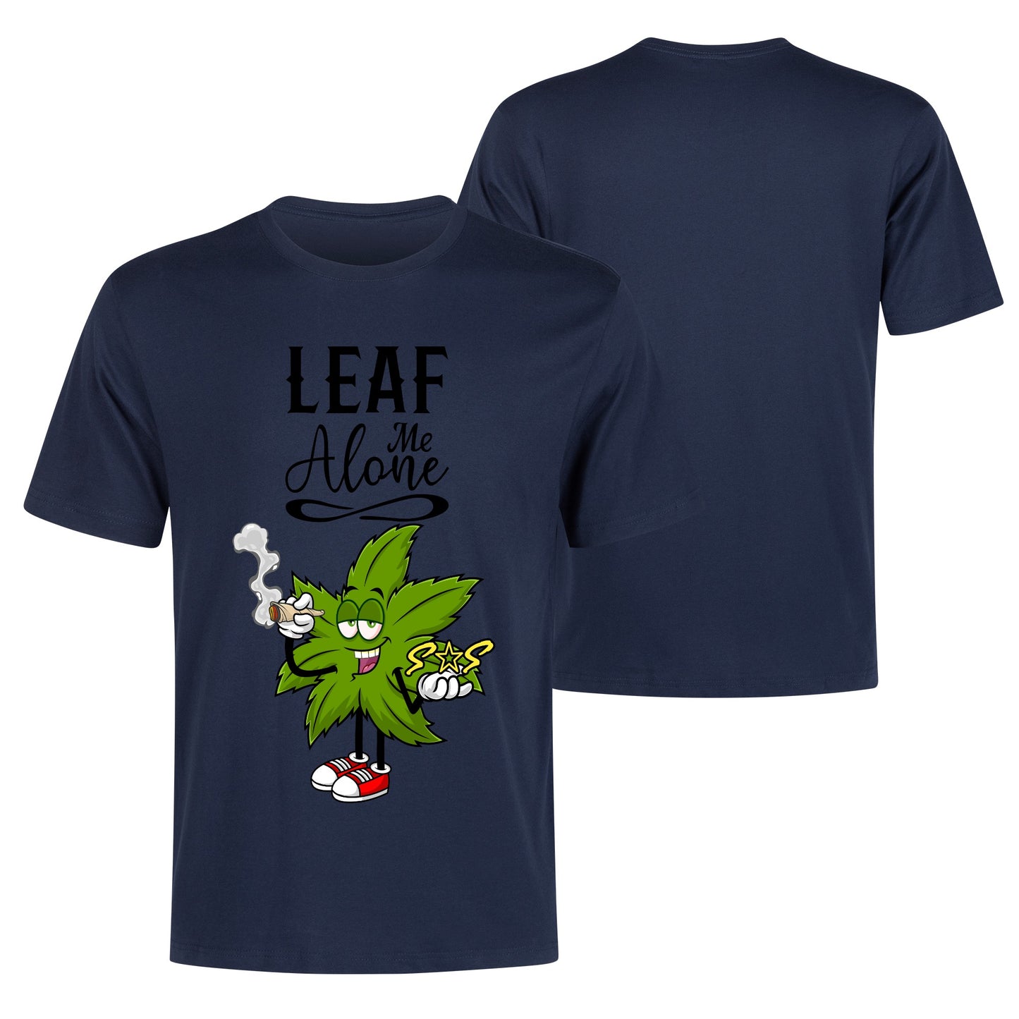 Leaf Me Alone 4/20 Edition Men's Cotton T Shirt