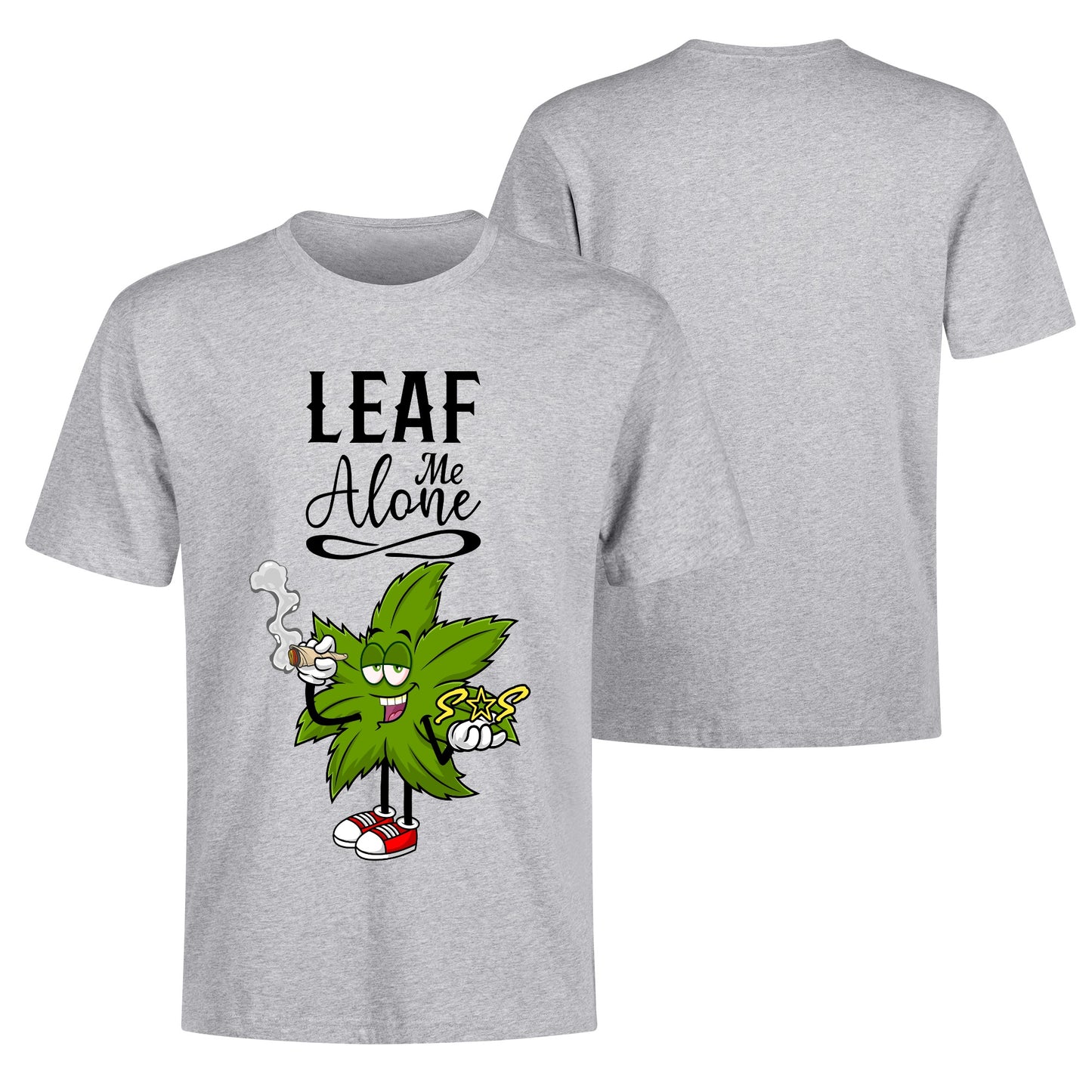 Leaf Me Alone 4/20 Edition Men's Cotton T Shirt