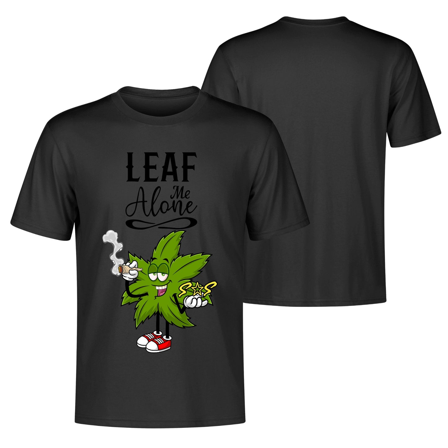 Leaf Me Alone 4/20 Edition Men's Cotton T Shirt