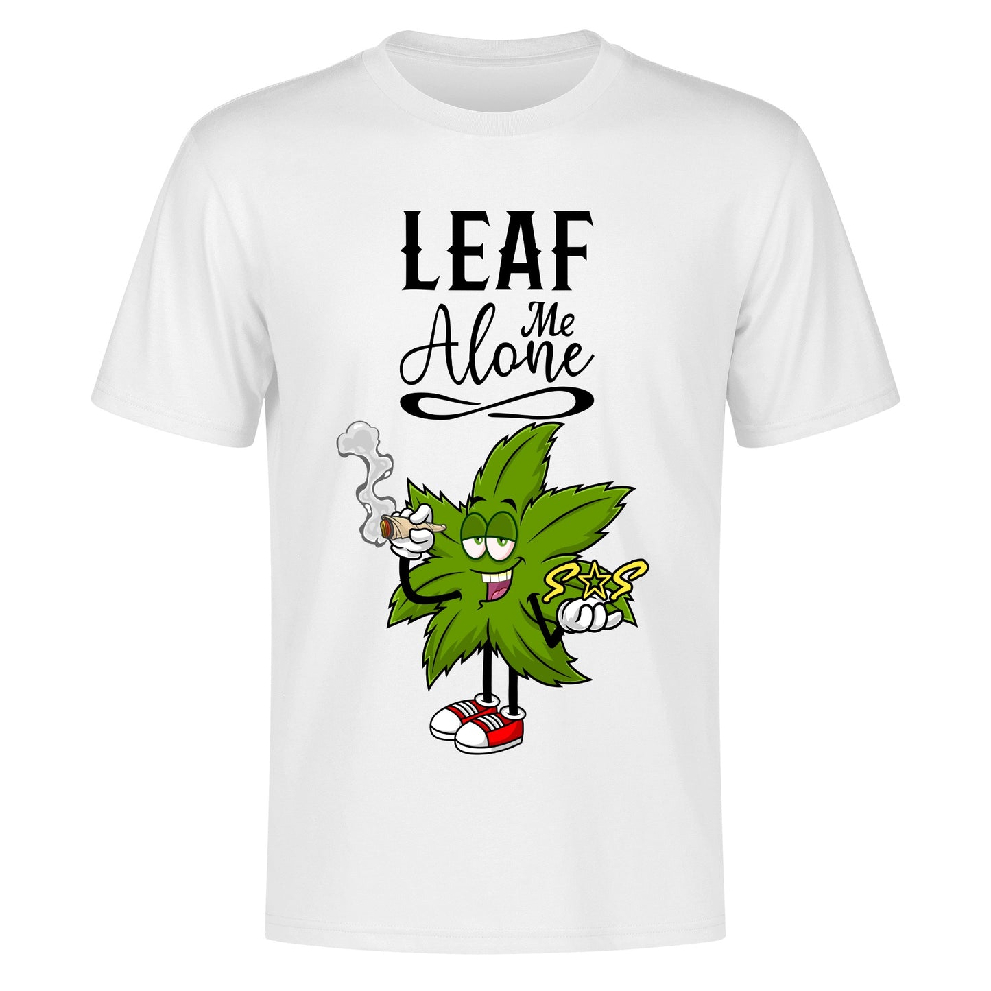 Leaf Me Alone 4/20 Edition Men's Cotton T Shirt