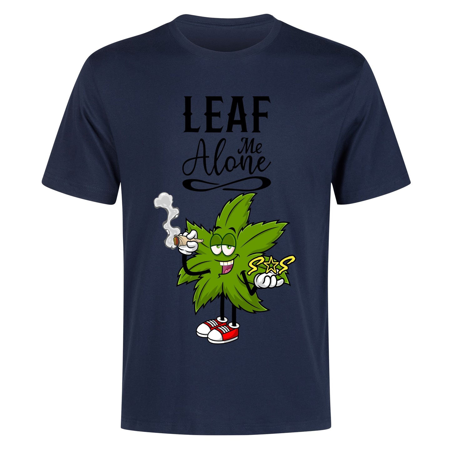 Leaf Me Alone 4/20 Edition Men's Cotton T Shirt