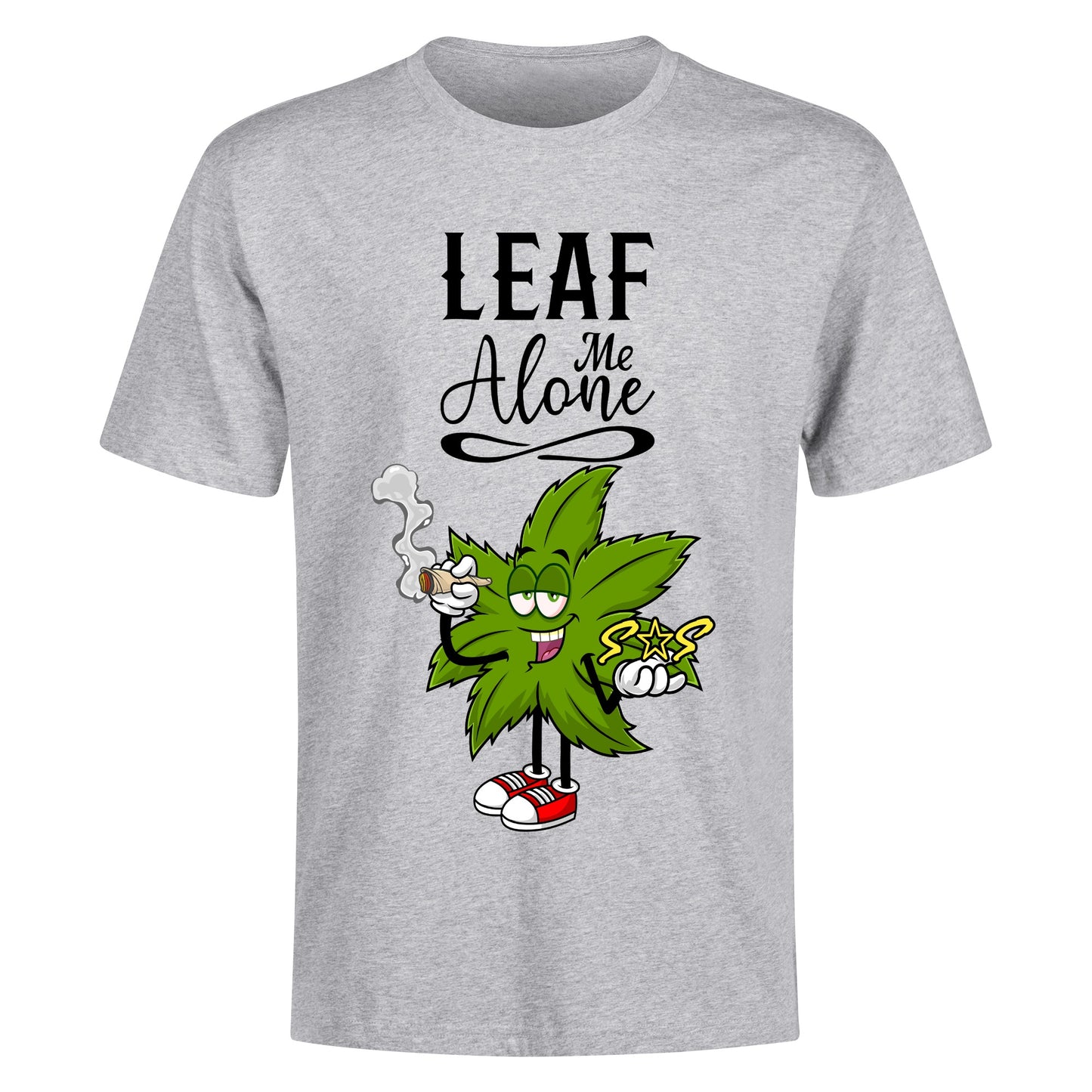 Leaf Me Alone 4/20 Edition Men's Cotton T Shirt