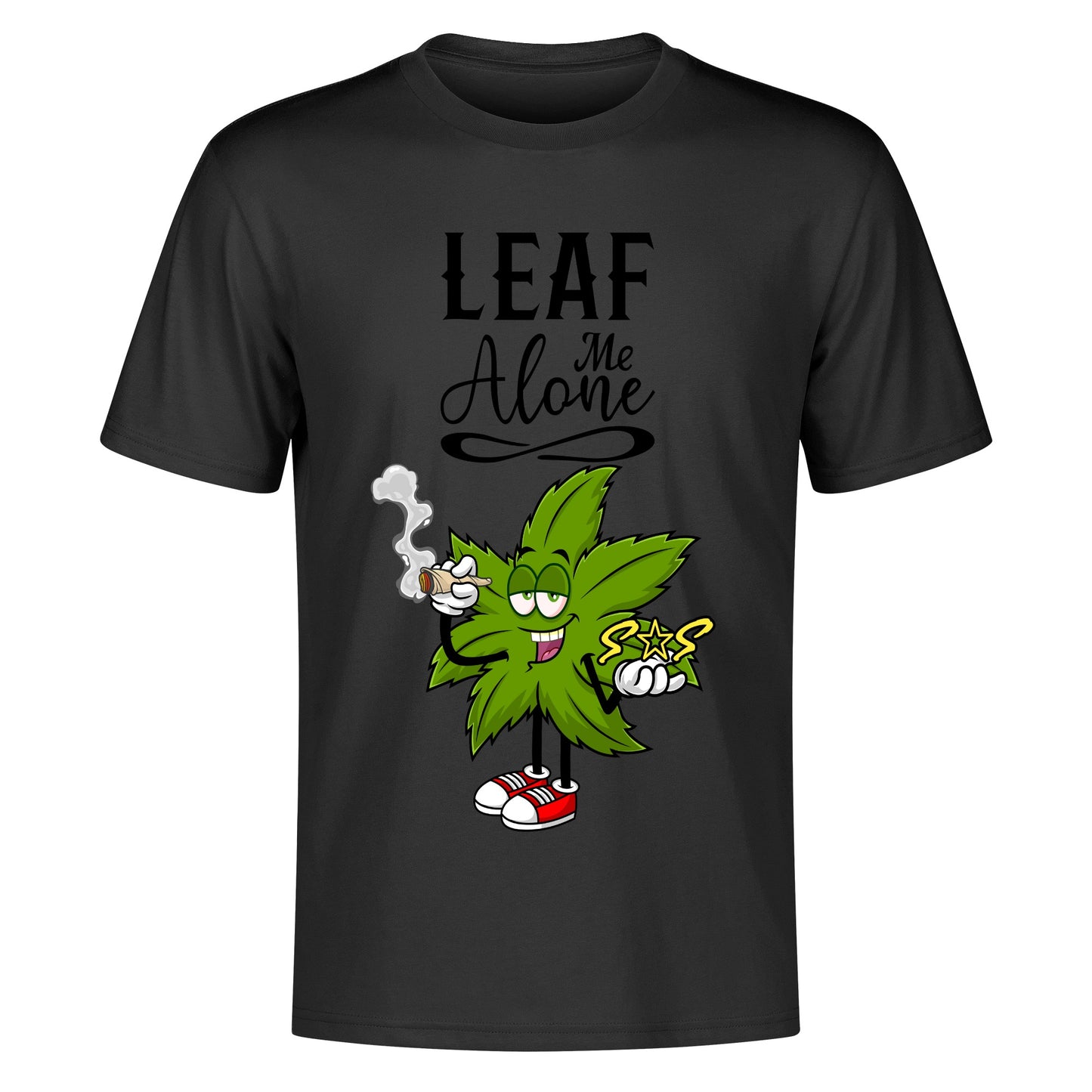 Leaf Me Alone 4/20 Edition Men's Cotton T Shirt