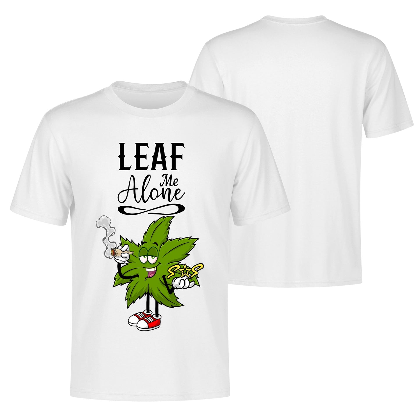 Leaf Me Alone 4/20 Edition Men's Cotton T Shirt