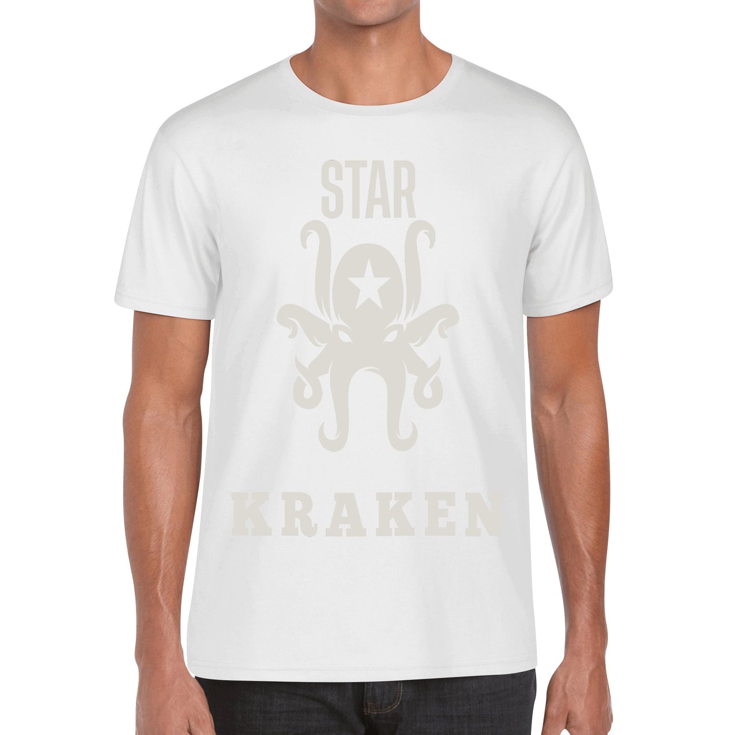 Star Kraken Men's Cotton T Shirt