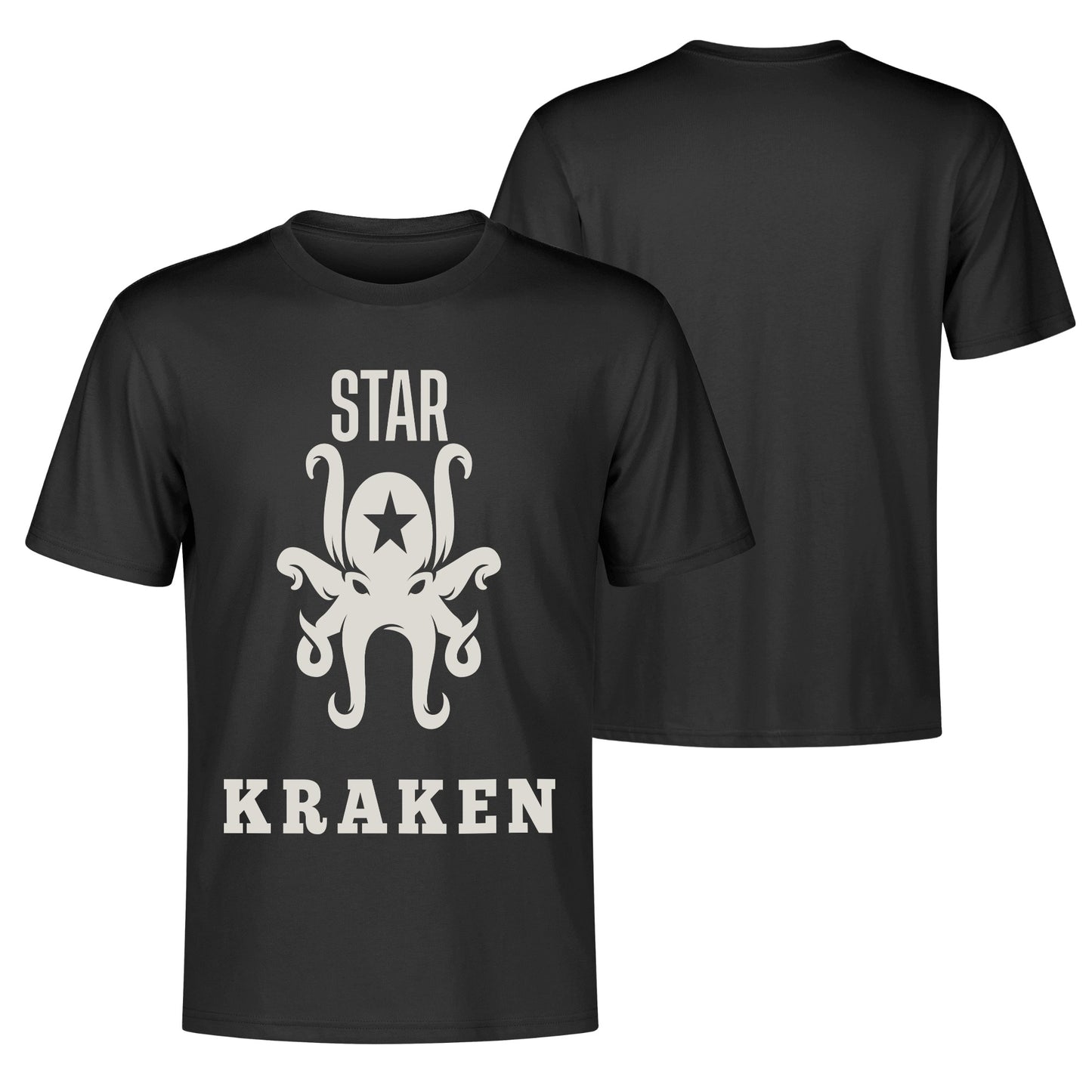 Star Kraken Men's Cotton T Shirt