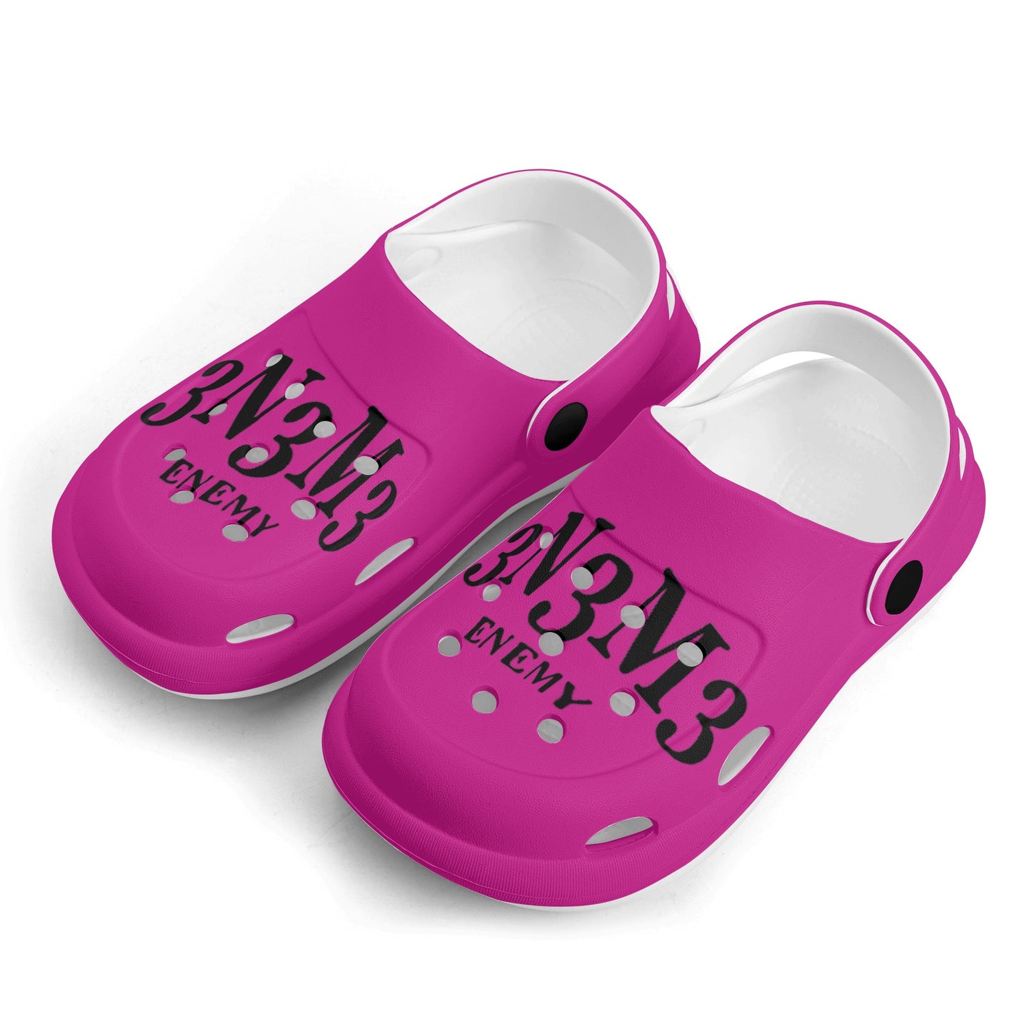 3.N.3.M.3 Enemy Kid's Classic Clogs