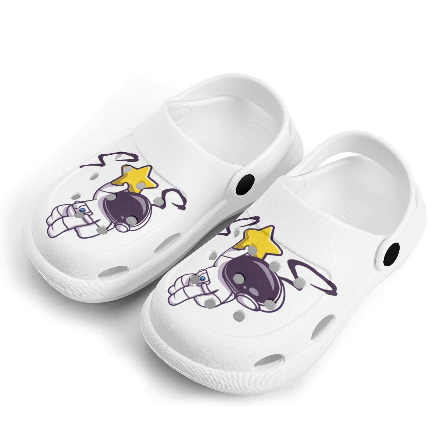 Space Man 23 Kid's Classic Clogs