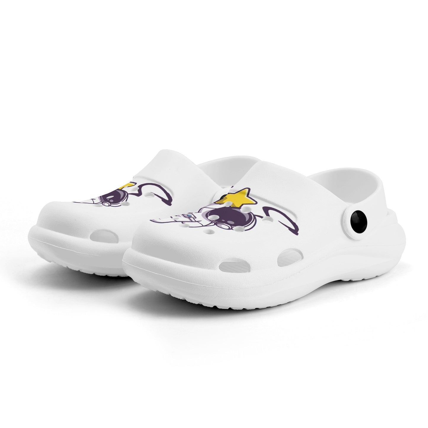 Space Man 23 Kid's Classic Clogs