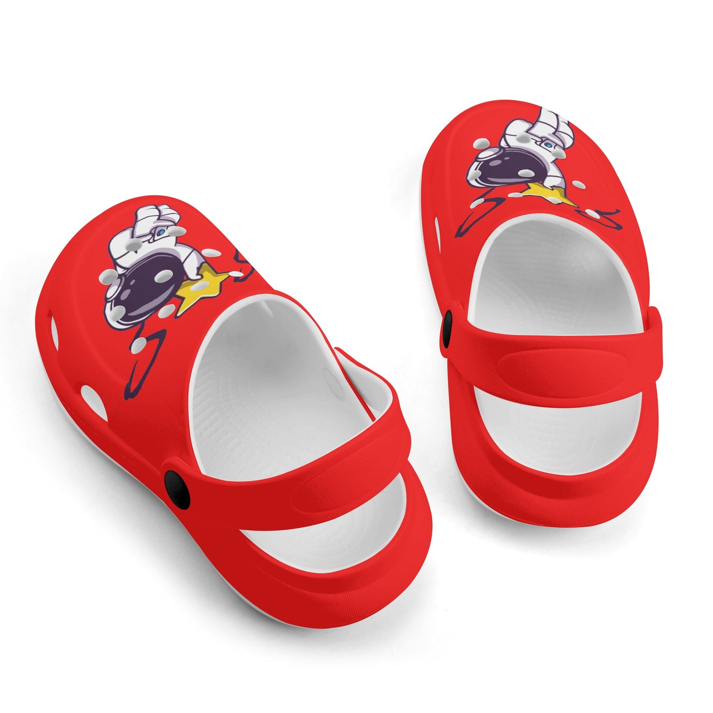 Space Man 23 Kid's Classic Clogs