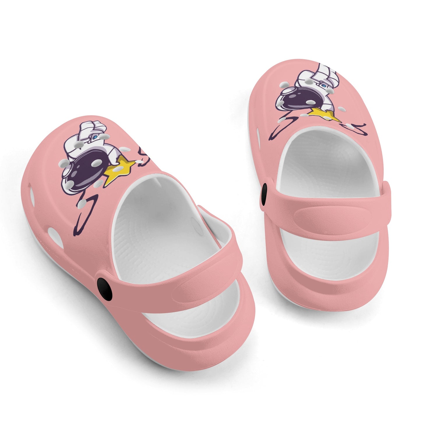 Space Man 23 Kid's Classic Clogs