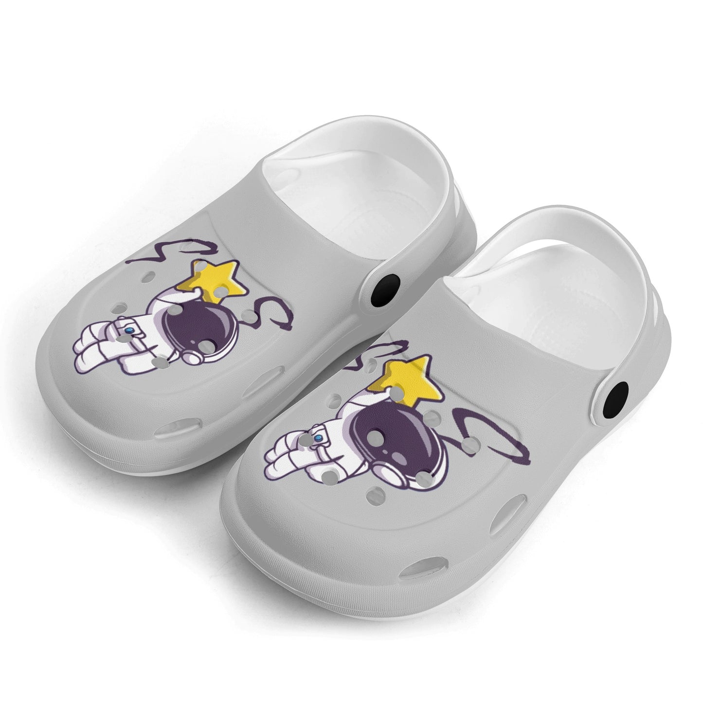 Space Man 23 Kid's Classic Clogs