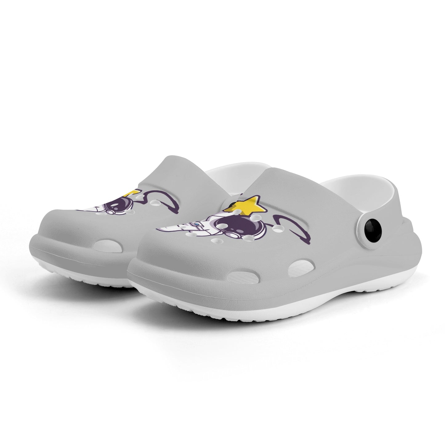 Space Man 23 Kid's Classic Clogs