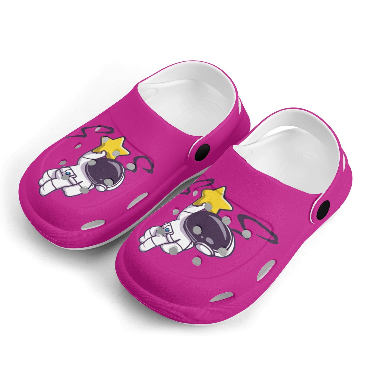 Space Man 23 Kid's Classic Clogs