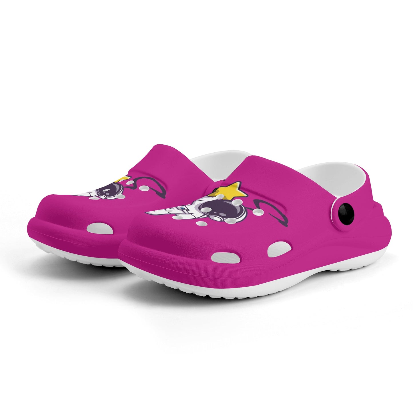 Space Man 23 Kid's Classic Clogs