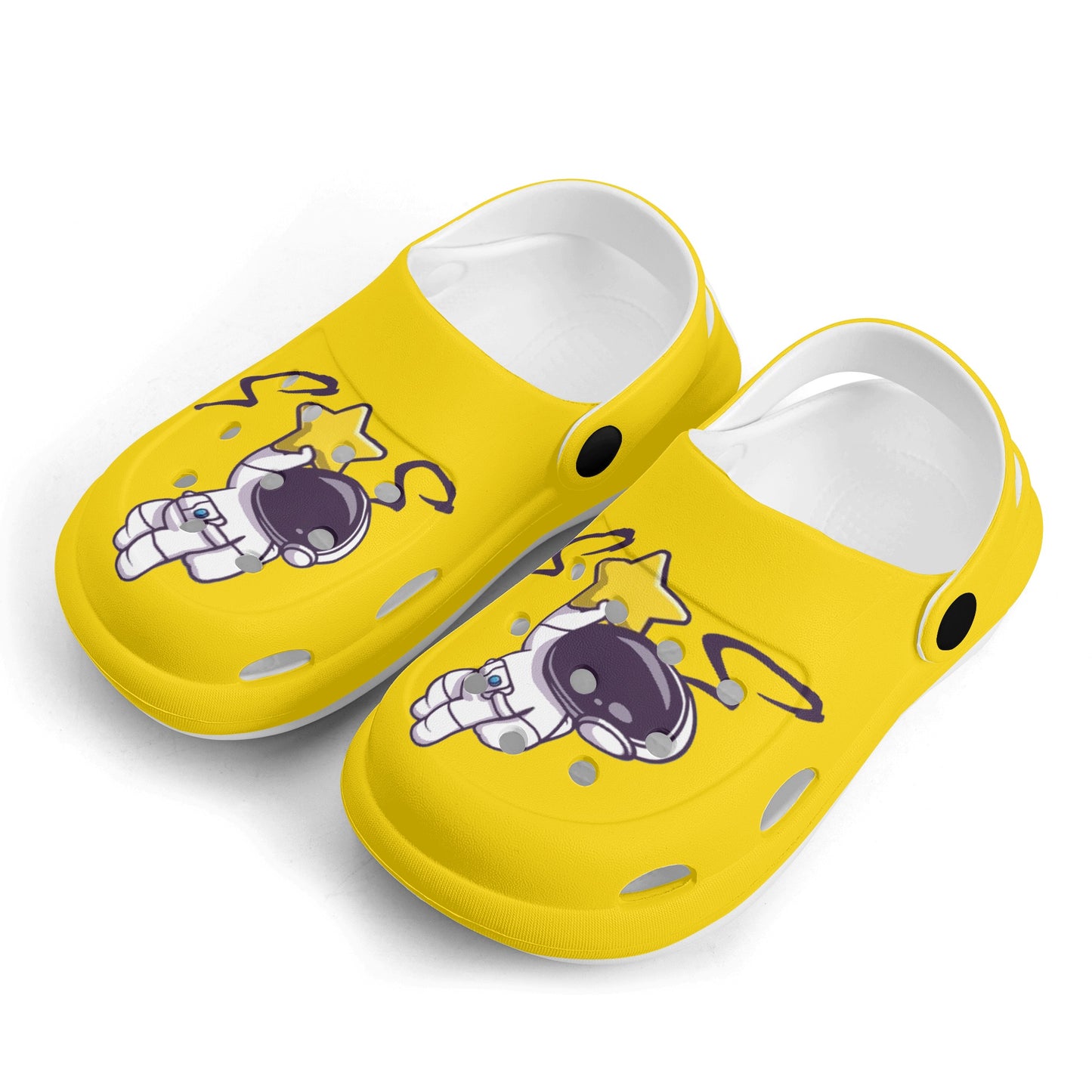 Space Man 23 Kid's Classic Clogs