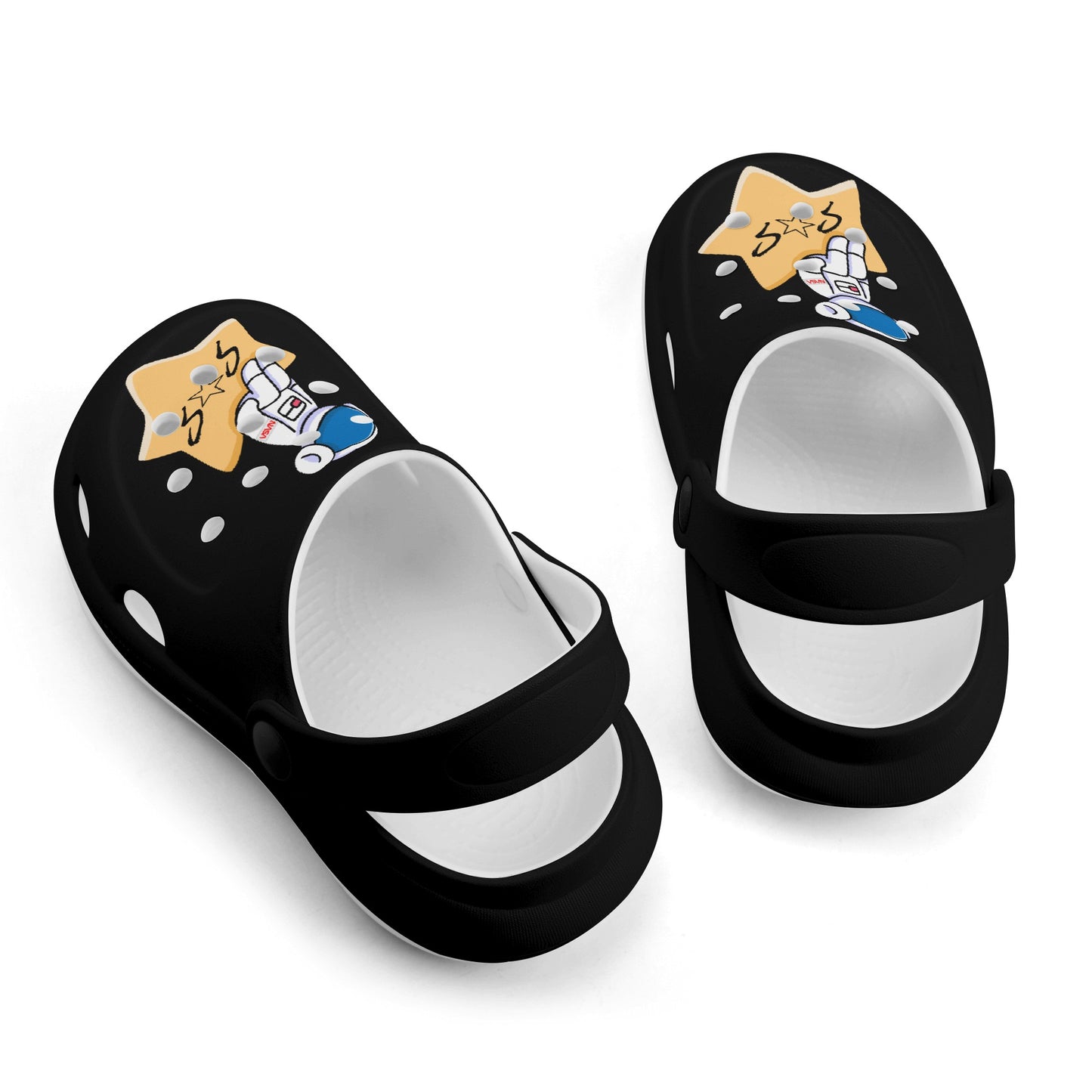 S.O.S Astronaut Kid's Classic Clogs