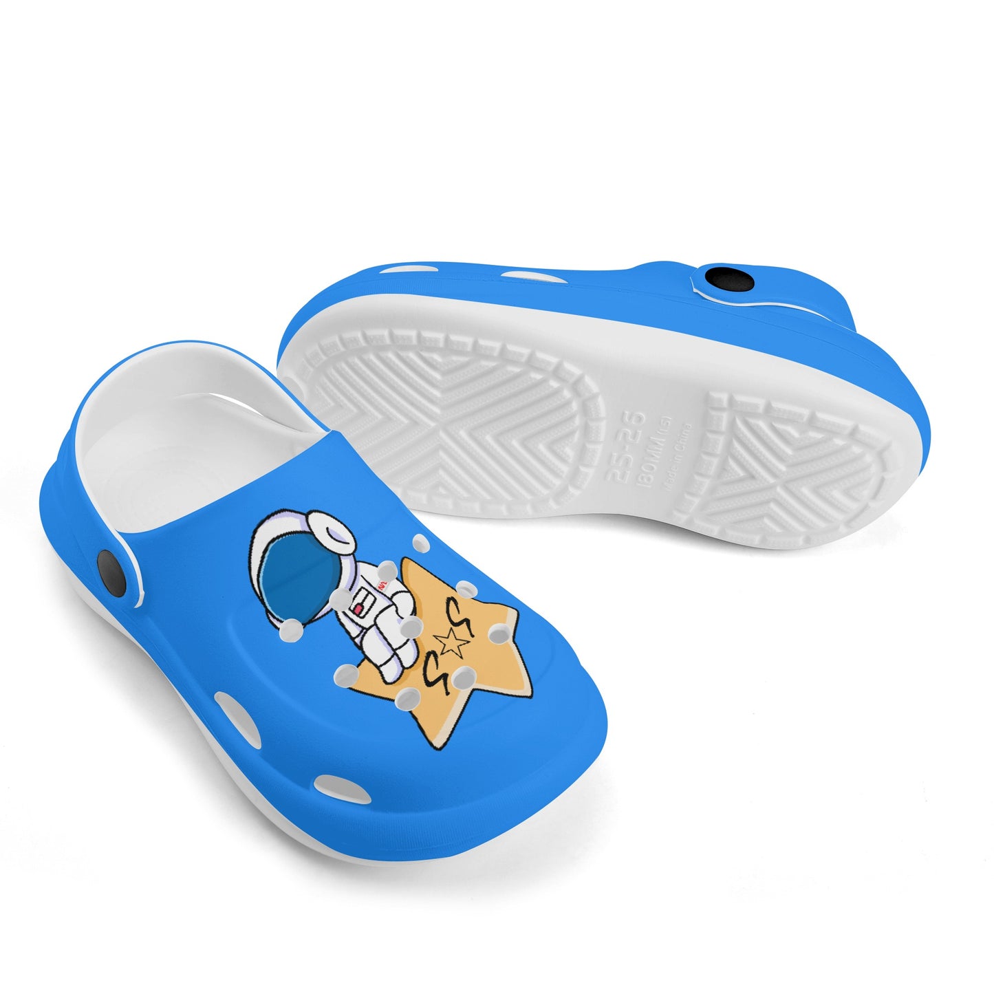 S.O.S Astronaut Kid's Classic Clogs