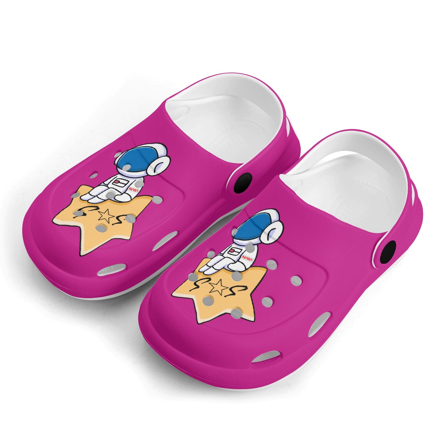 S.O.S Astronaut Kid's Classic Clogs